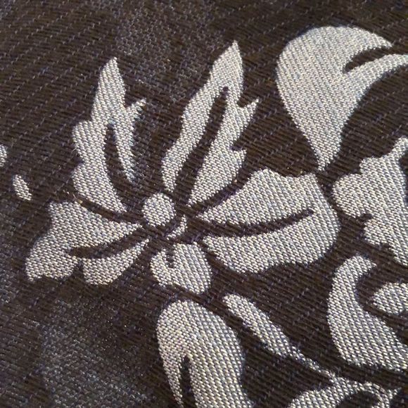 Chico’s Navy Blue/Light Blue Textured Button Down Blazer Jacket Size Large - Picture 5 of 8